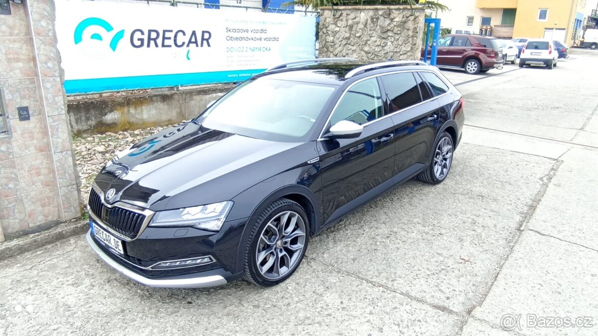 ŠKODA SUPERB SCOUT COMBI 2,0 TDI 4x4 DSG