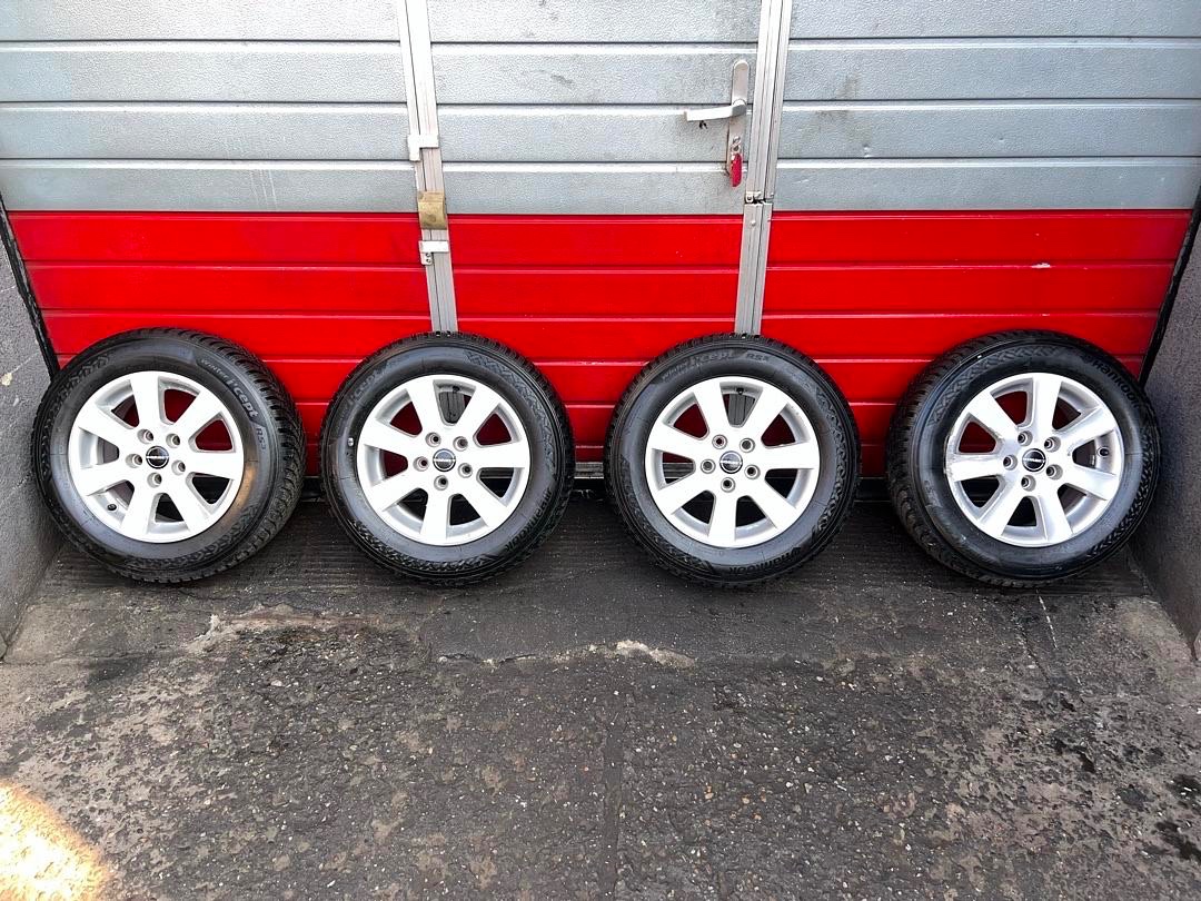 Original ALU kola Borbet 15" 6,5J ET47 + pneu 195/65/R15