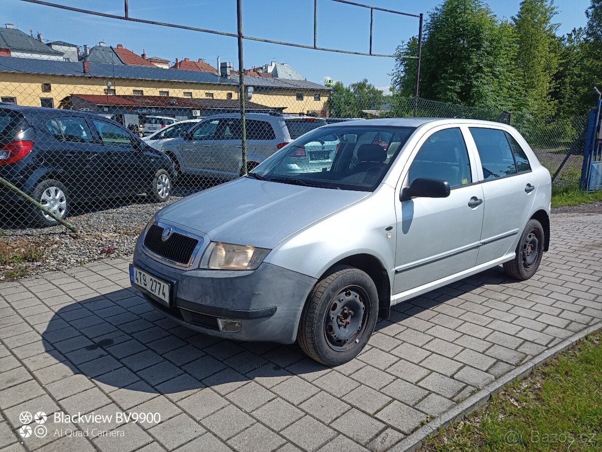Škoda Fabia 1.4 MPI 50 kW,R.V 2001 , STK 3/2026.