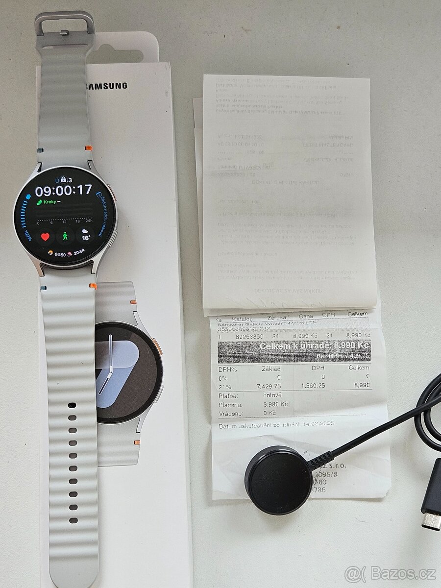 Samsung Galaxy Watch7 44 mm LTE šedé