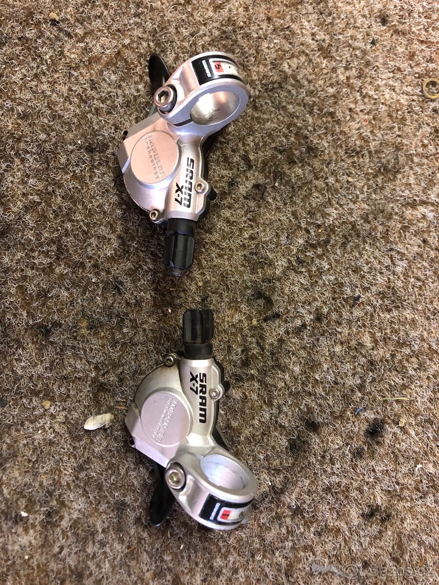 SRAM x-9 + řazení SRAM x-7