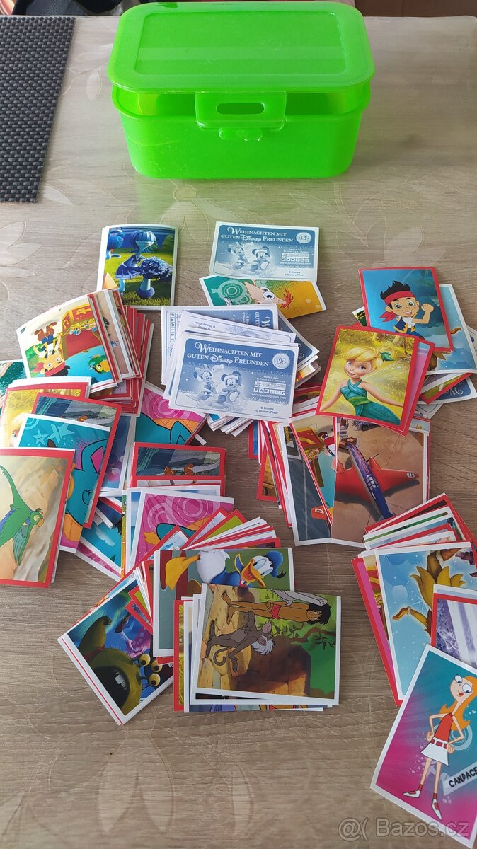 Kartičky pro děti sběratelské
