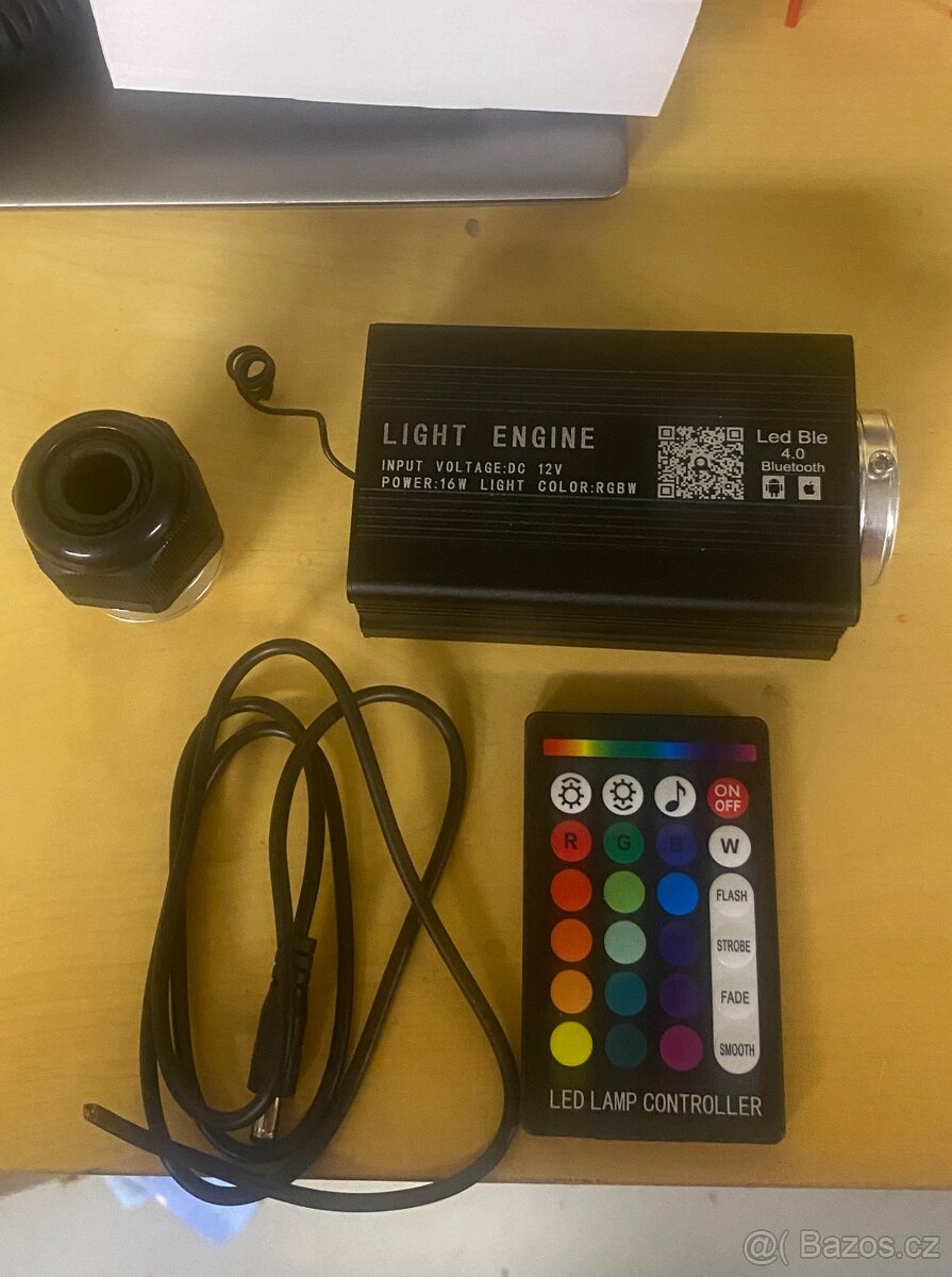 Led RGB osvětlení interiéru auta