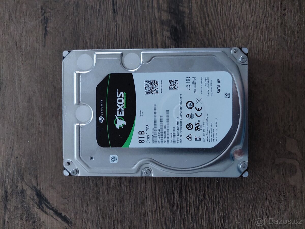 Seagate Exos Enterprise 7E8 ST8000NM0055 8TB SATA III