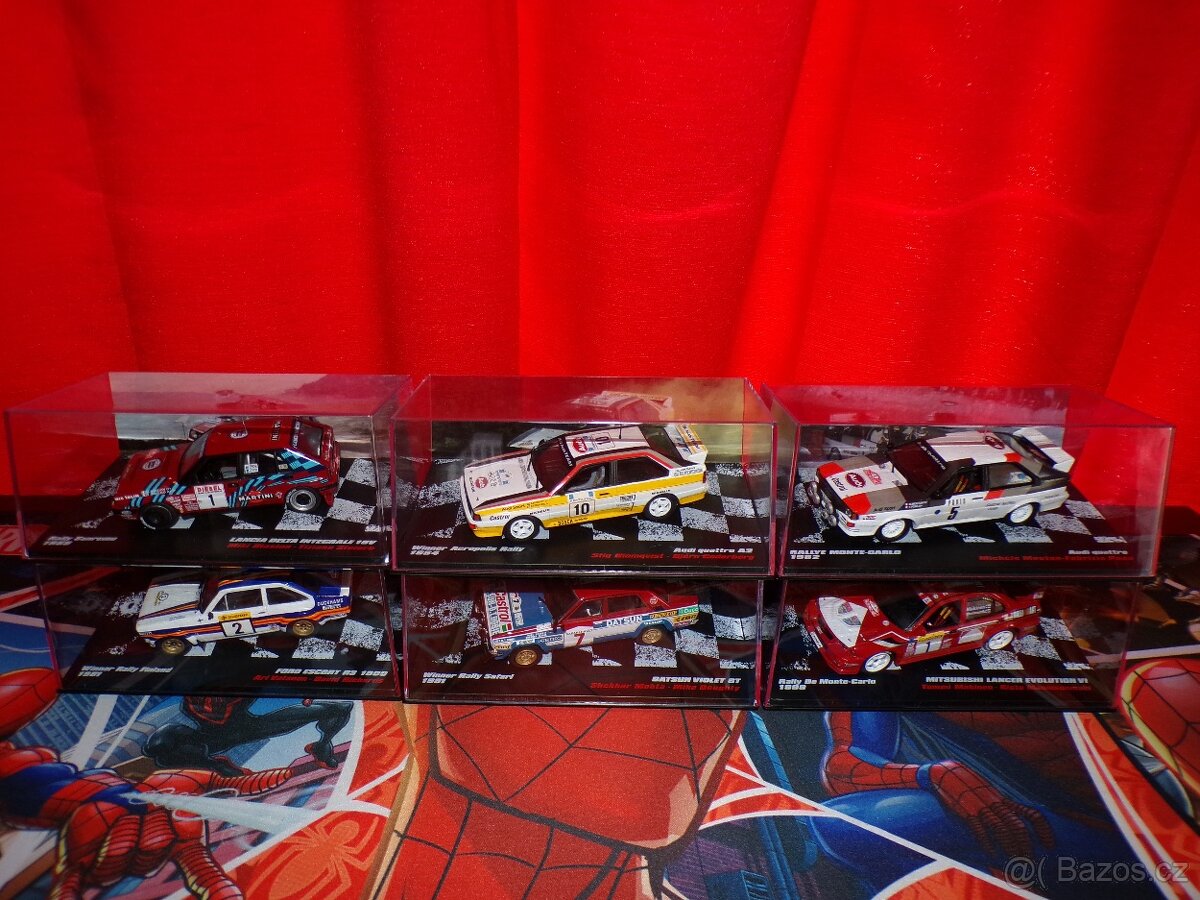 Rallye modely 1:43 DeAgostini