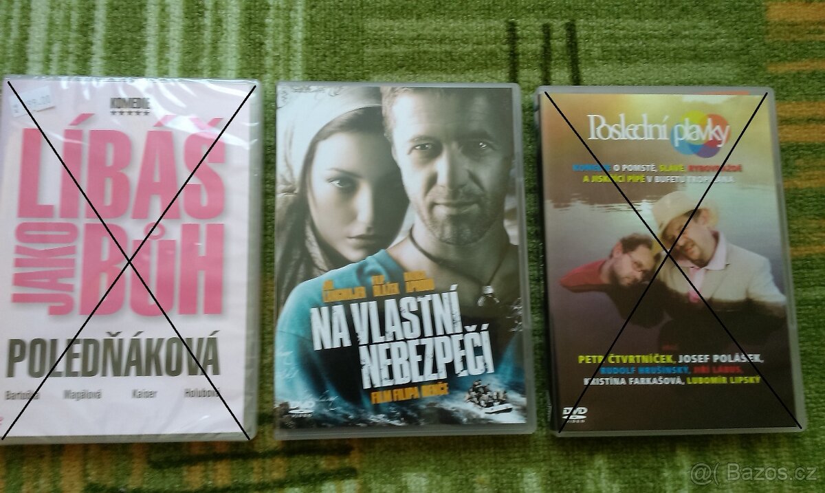 DVD Na vlastní nebezpečí - originál, nehrané, nové