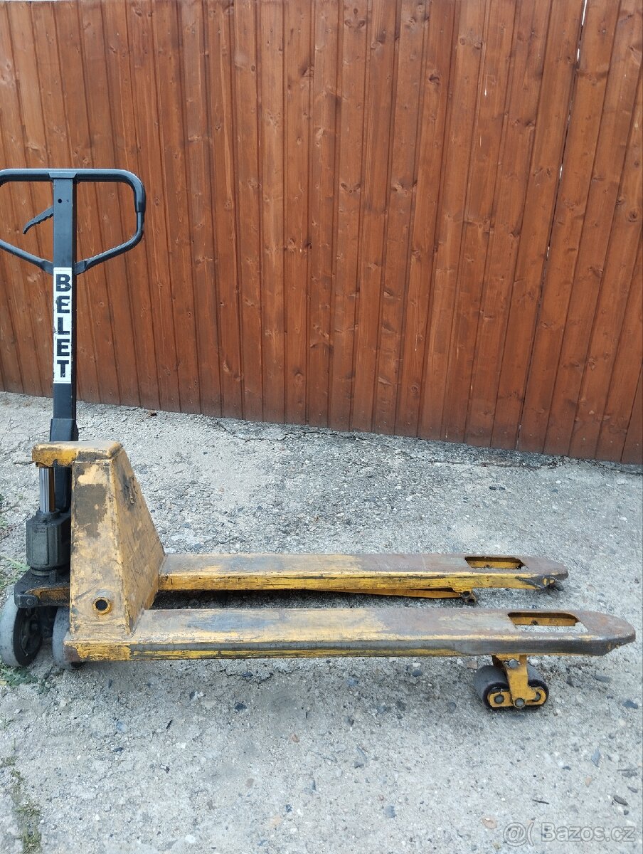 Použitý ruční paletový vozík
