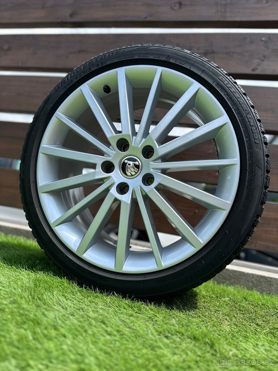 Alu kola 5x112 r18 s pneu (turinistr)