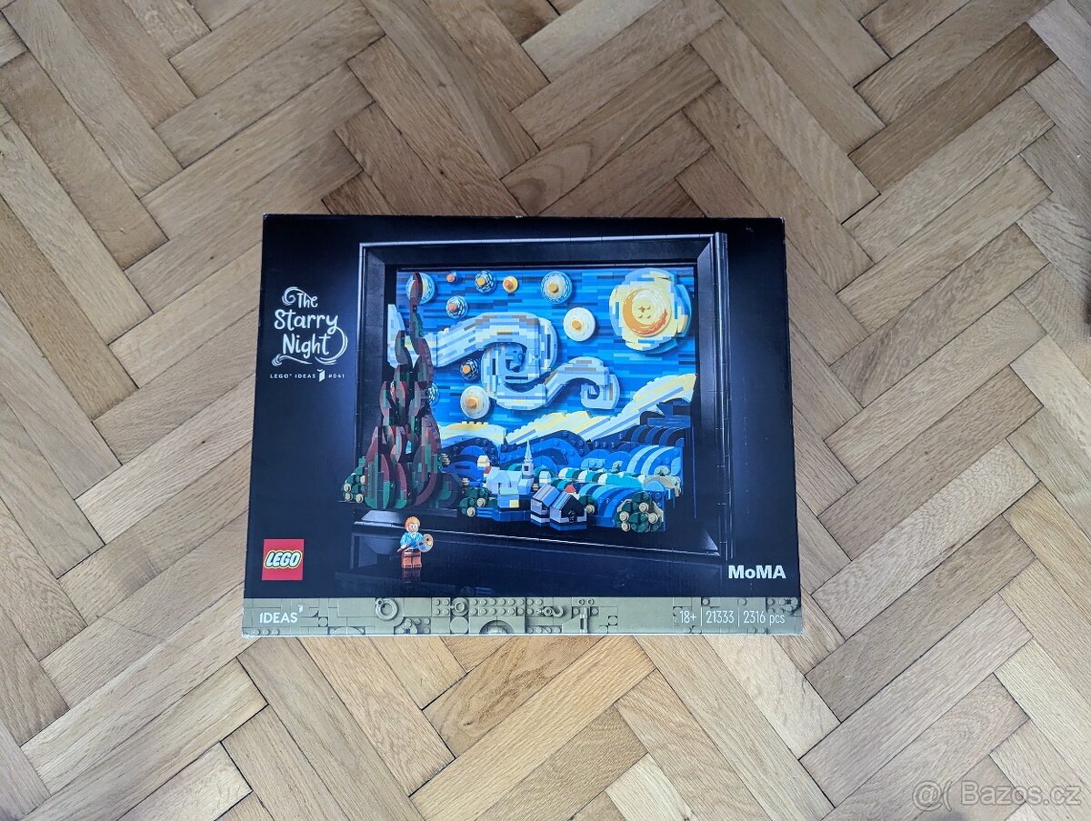LEGO Ideas 21333 Vincent van Gogh Hvězdná noc