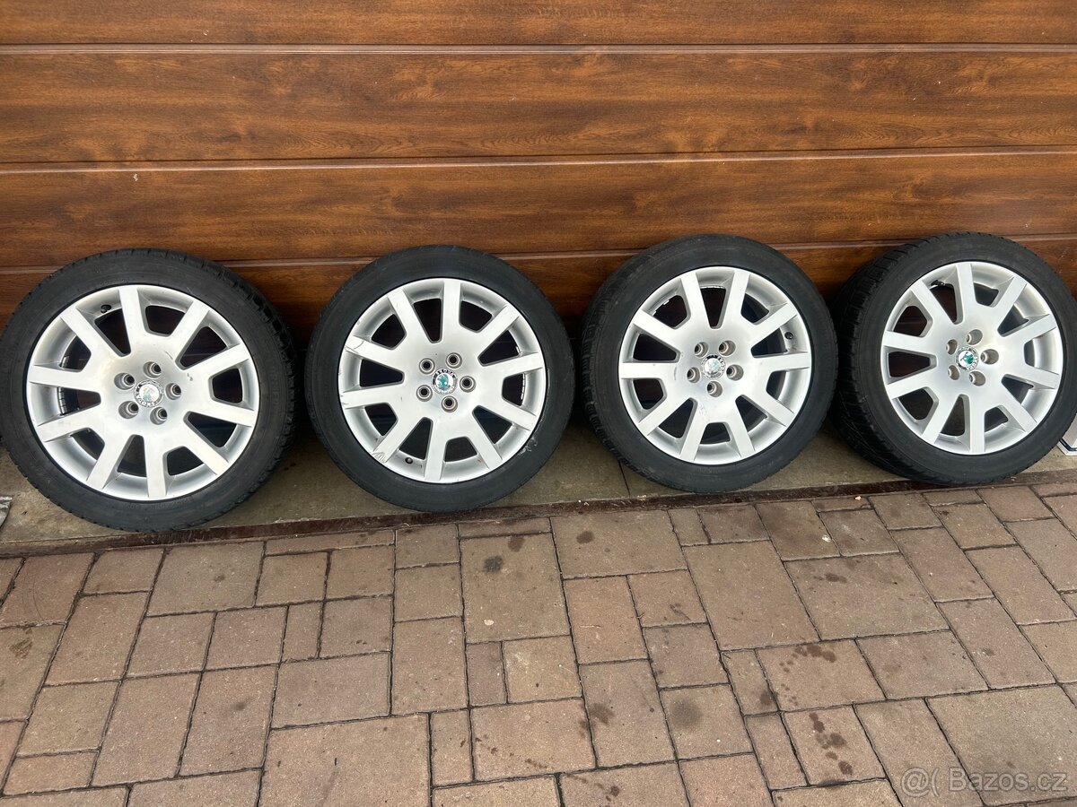Alu kola 5x100 r16” Skoda Fabia RS