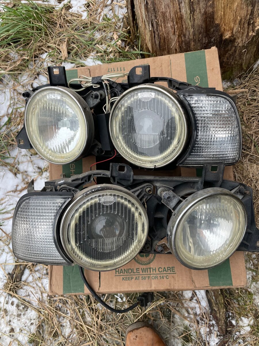 Světla bmw e34 angel eyes