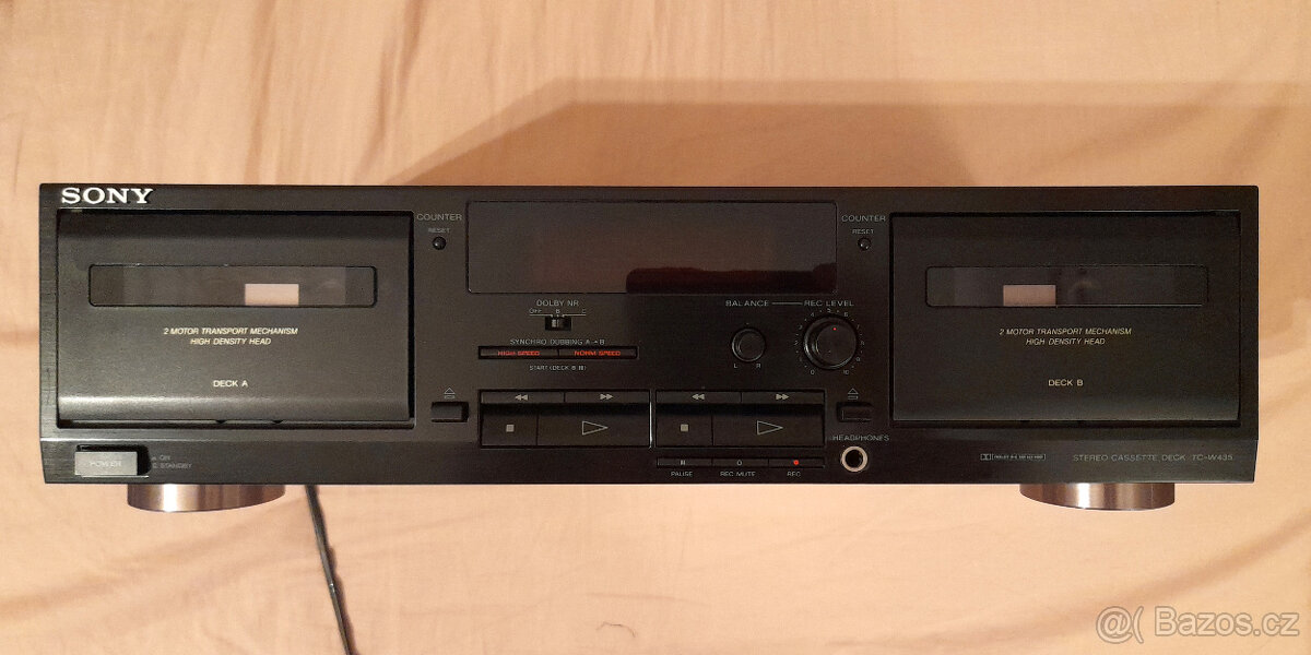 Tape deck Sony TC-W435 (po servisu)