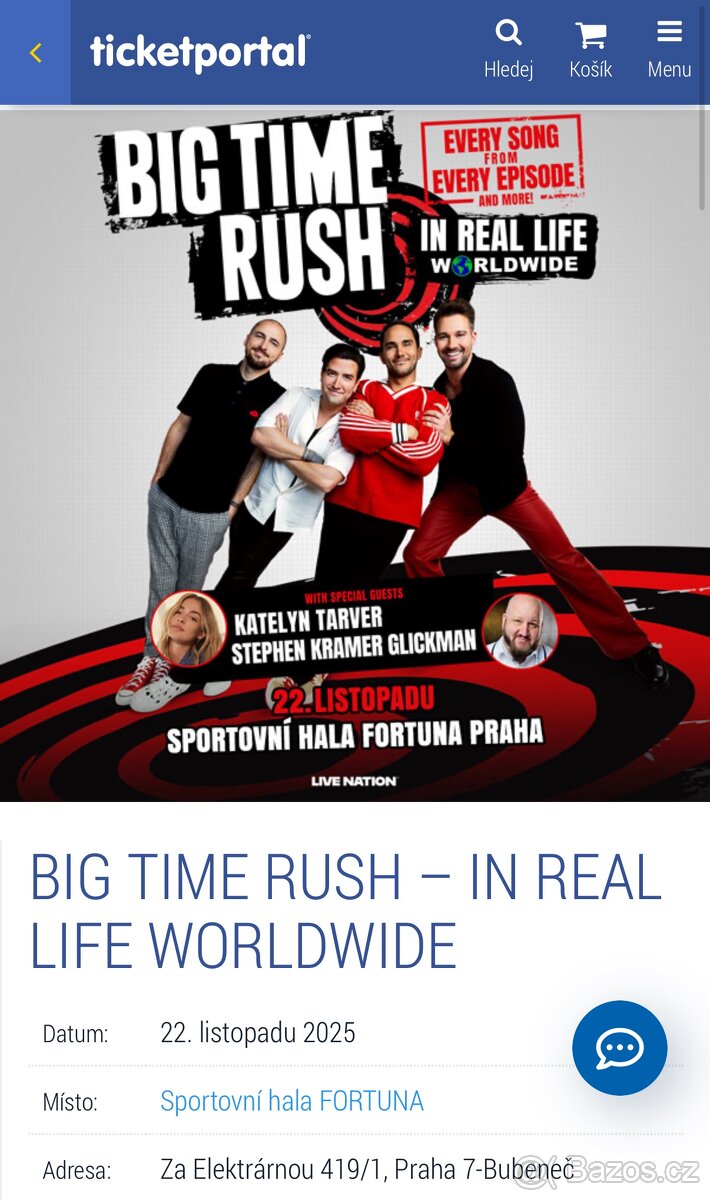 Big Time Rush Praha