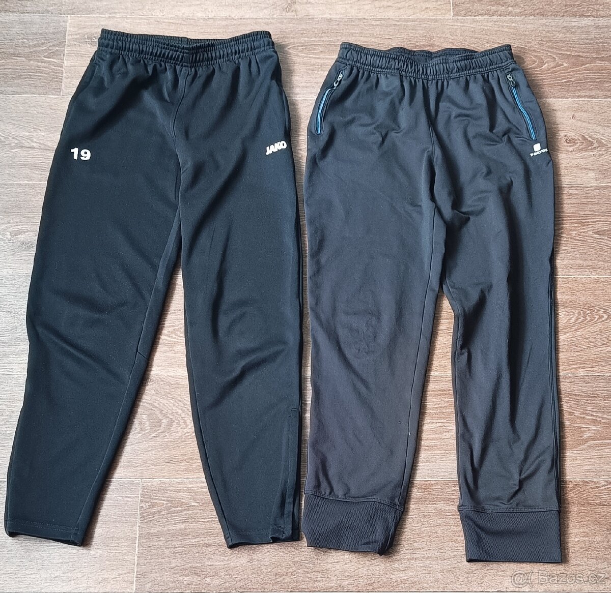 2 ks sportovní tepláky Jako a Decathlon vel. 152