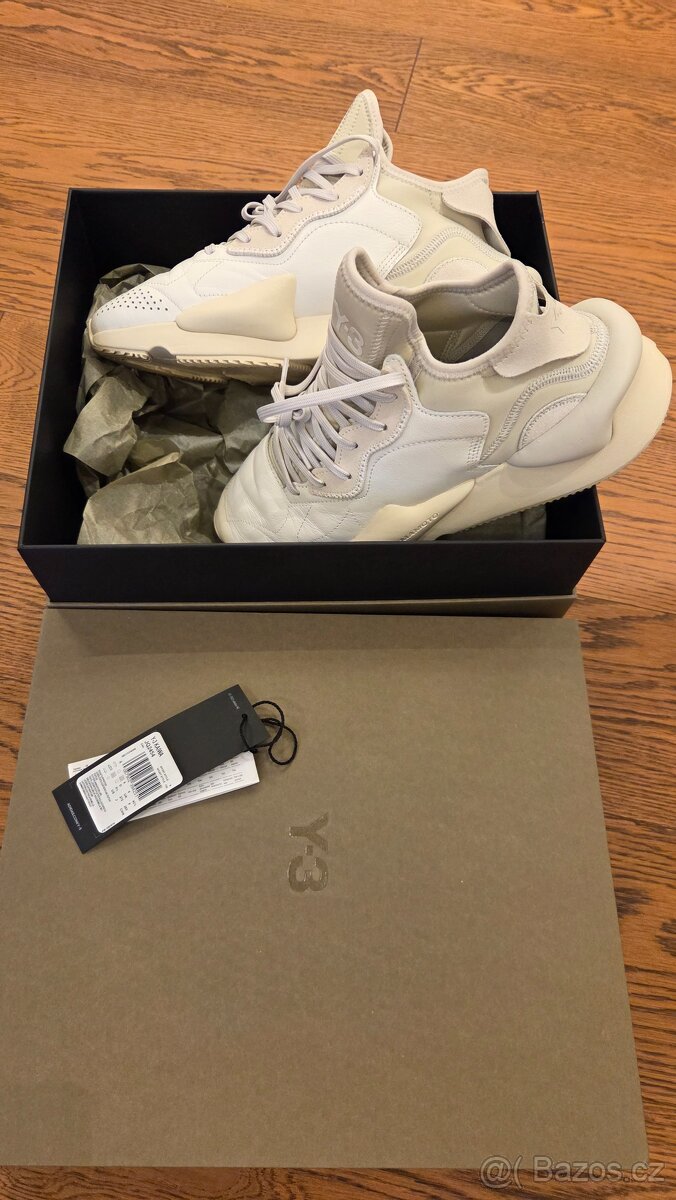 Adidas Y-3 KAIWA core white UK 9