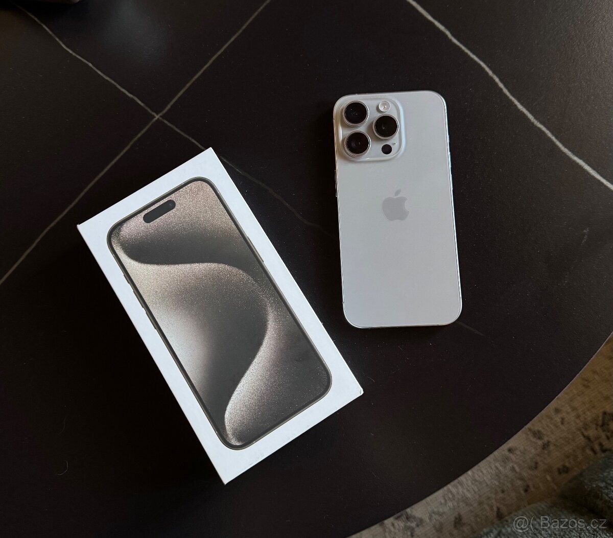 iPhone 15pro 128gb, přírodní titan
