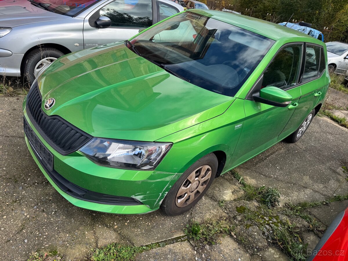 Škoda Fabia III 1.2 TSi, 2016, pouze 57 tis Km