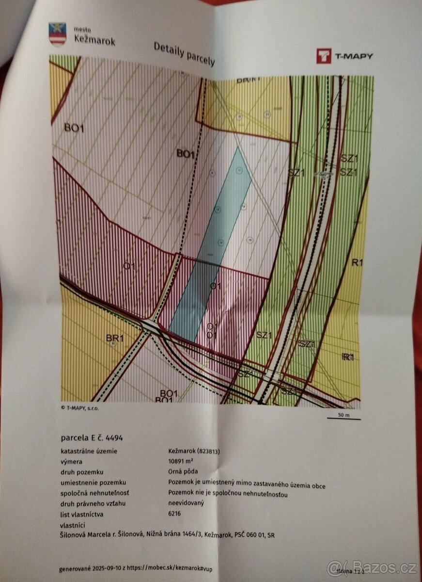 🌍 INVESTMENT OPPORTUNITY – MICHALSKÝ VRŠOK, KEŽMAROK (SVK)