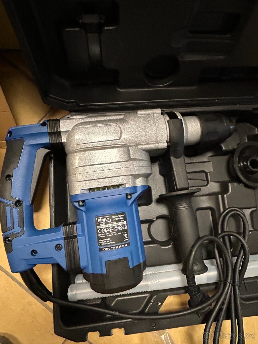 Scheppach DH 1200 MAX vrtací a bourací kladivo