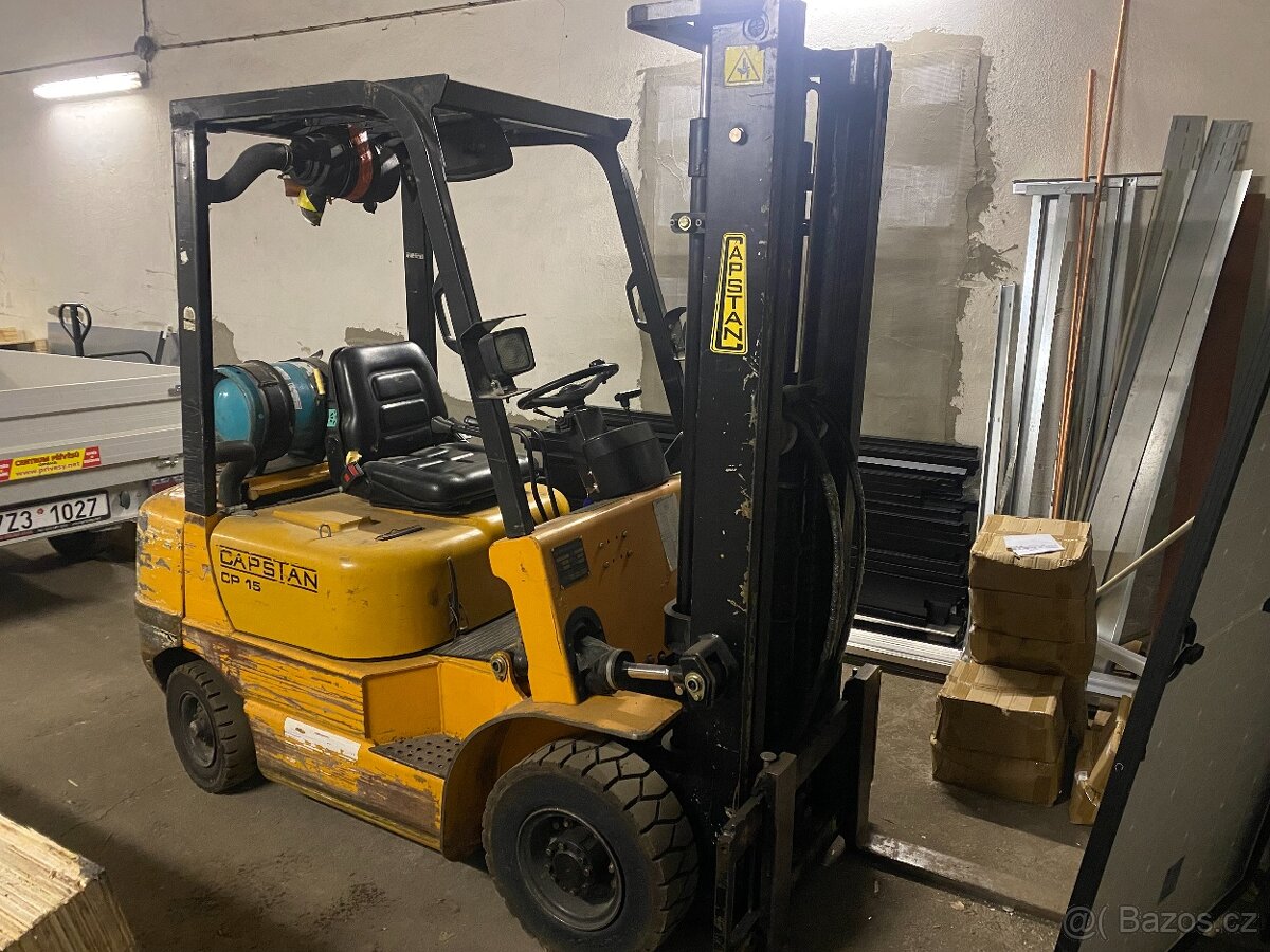 VZV Vysokozdvyžný vozík CAPSTAN CP15