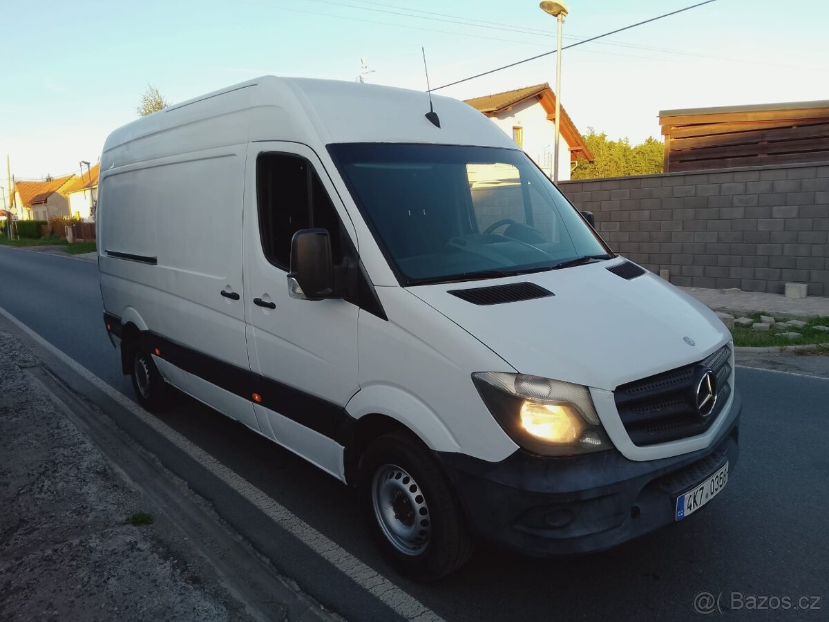 MERCEDES-BENZ SPRINTER 213 L2H2 rv7/2014,2,2,ČR,POJÍZDNÝDPH