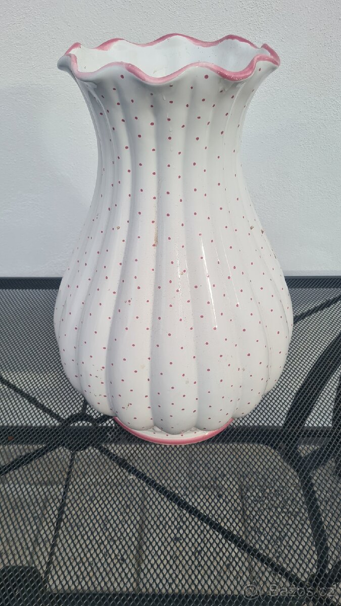 Gmunden keramika velká vaza.