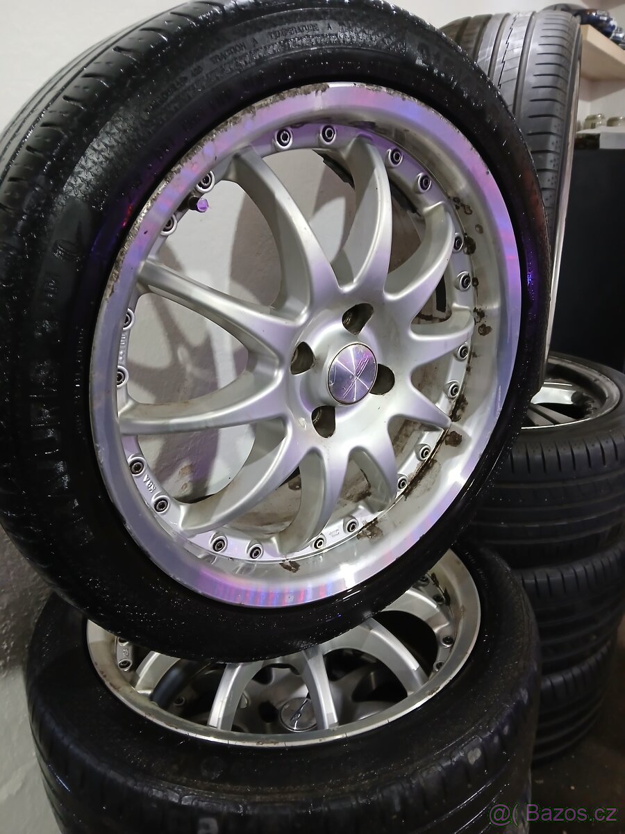 SADA LETNÍCH KOL 4X100 R17 ALUTEC