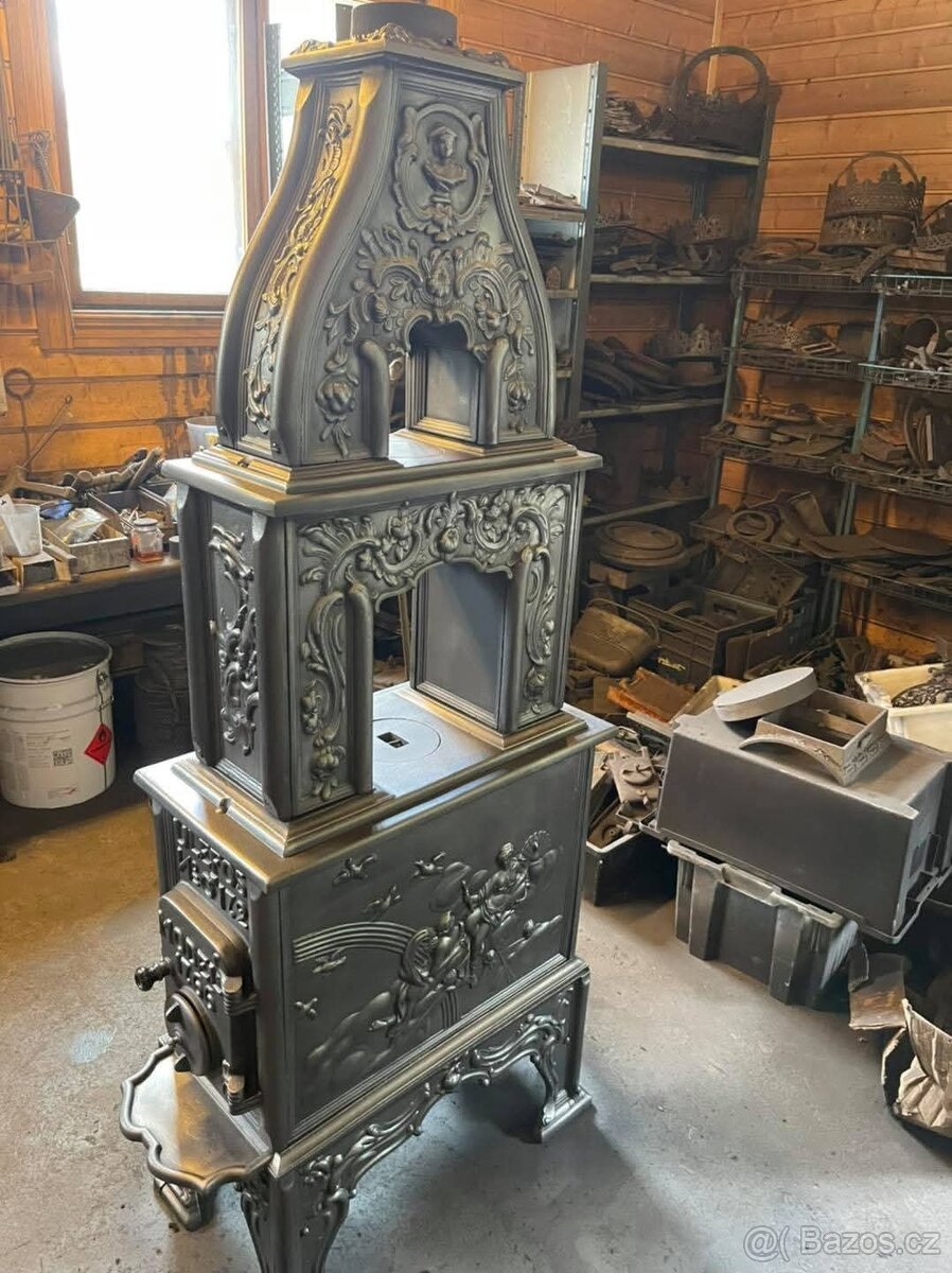 Krbové kamna Ulefos 1766