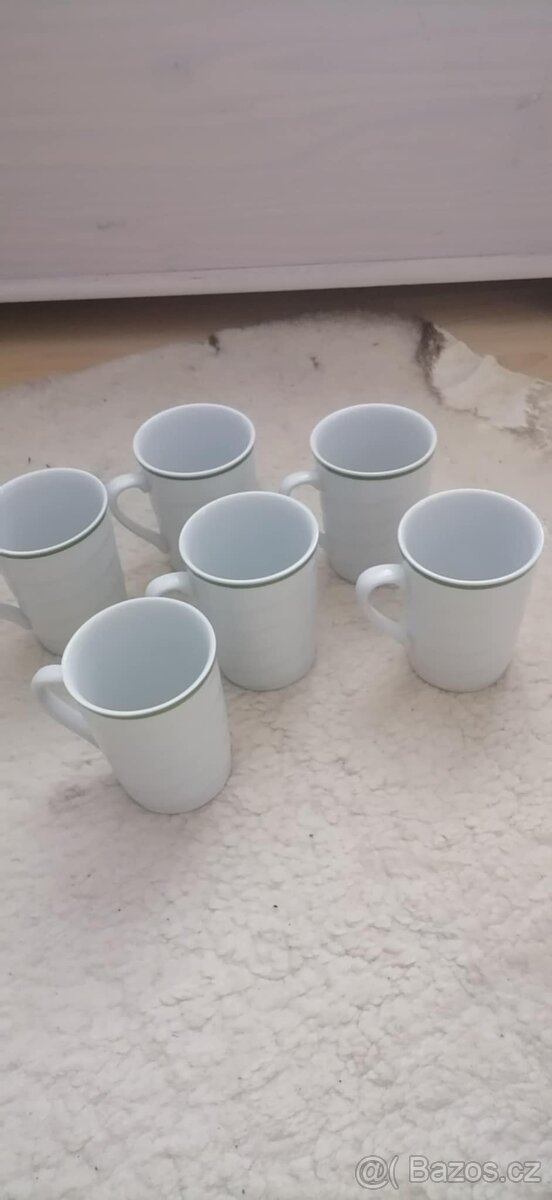 Sada 6 hrnečků
