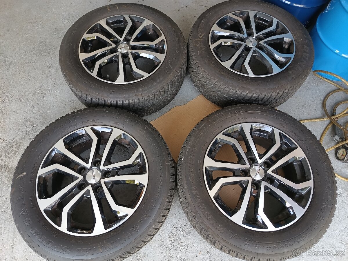 ŠKODA SUPERB 3 VW PASSAT B8 alu 215/60/16 5x112