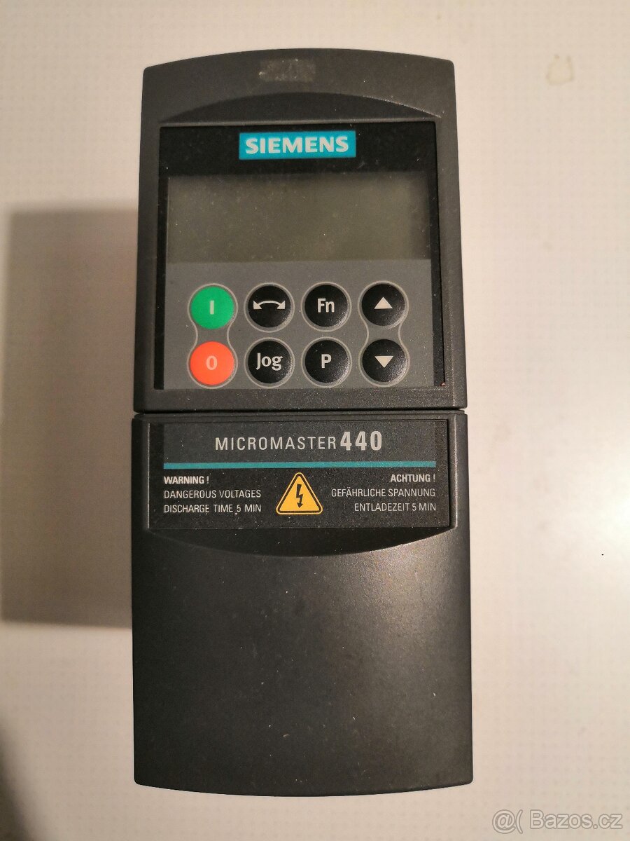 FREKVENČNÍ MĚNIČ MICROMASTER 440