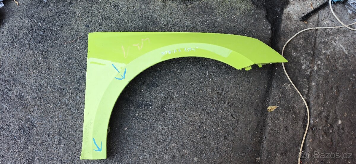 Pravy predni blatnik skoda octavia 4