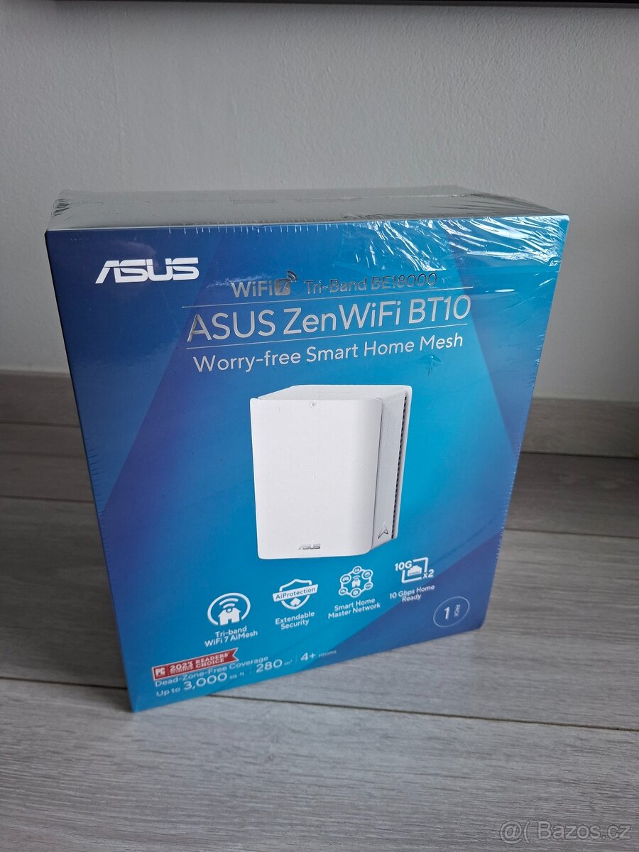 ASUS ZenWifi BT10 router, novy, nerozbaleno.