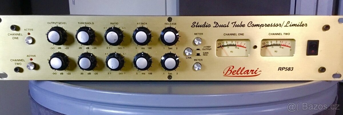 Bellari RP583 – Dual Tube Compressor / Limiter