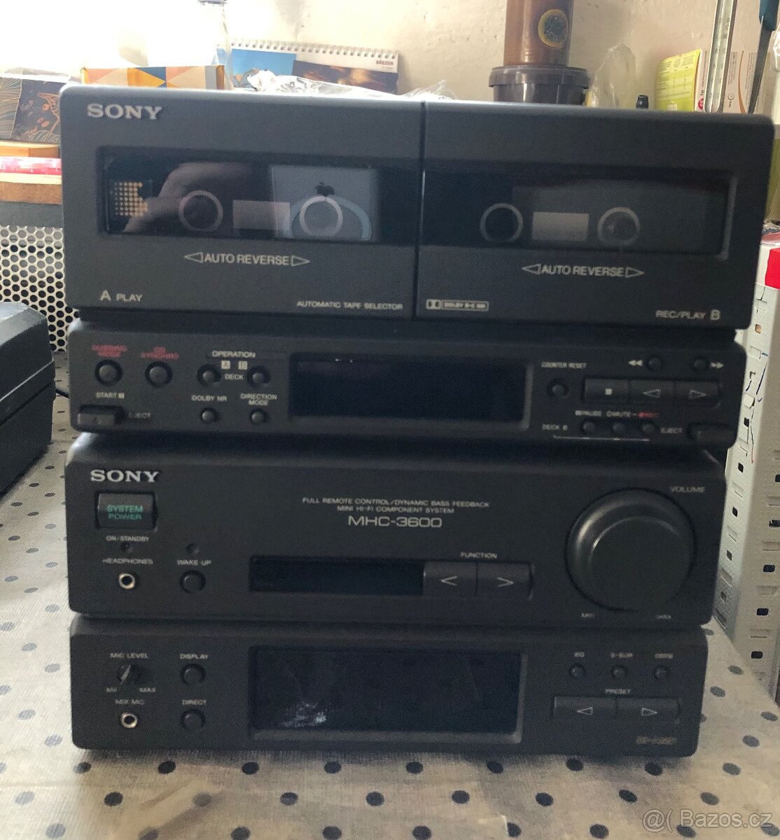 Sony mhc 3600