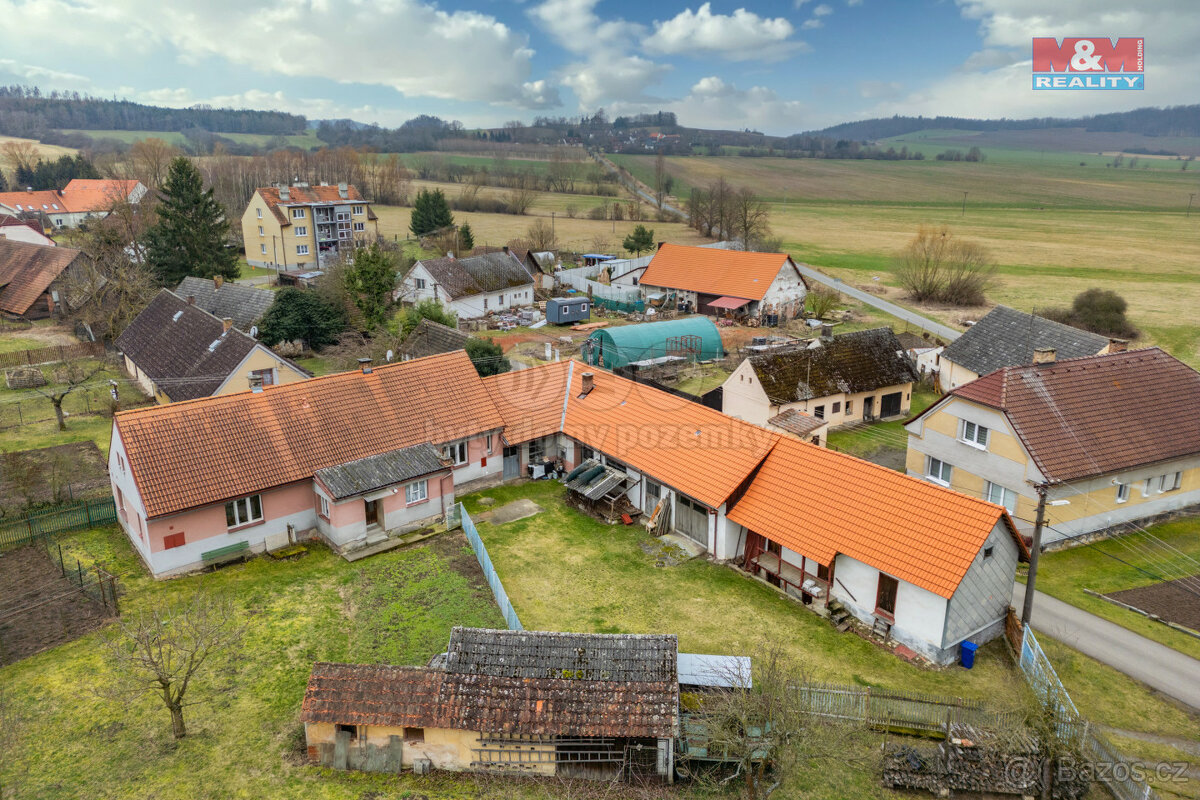 Prodej rodinného domu s dílnou, 283 m², Kbel - Malinec