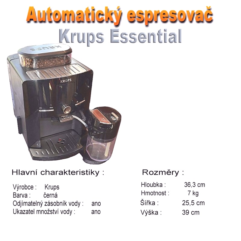 Automatický espresovač na kavu "Krups Essential"