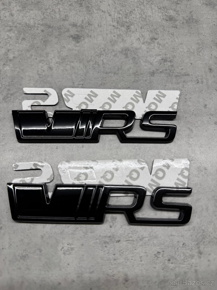 Škoda VRS Černý Lesklý Ebmlém/Logo