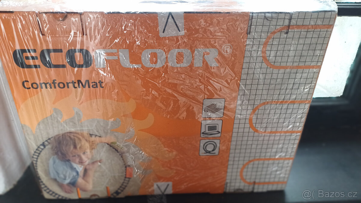 podlahové topení-rohož 3 m2-nerozbaleno-nové
