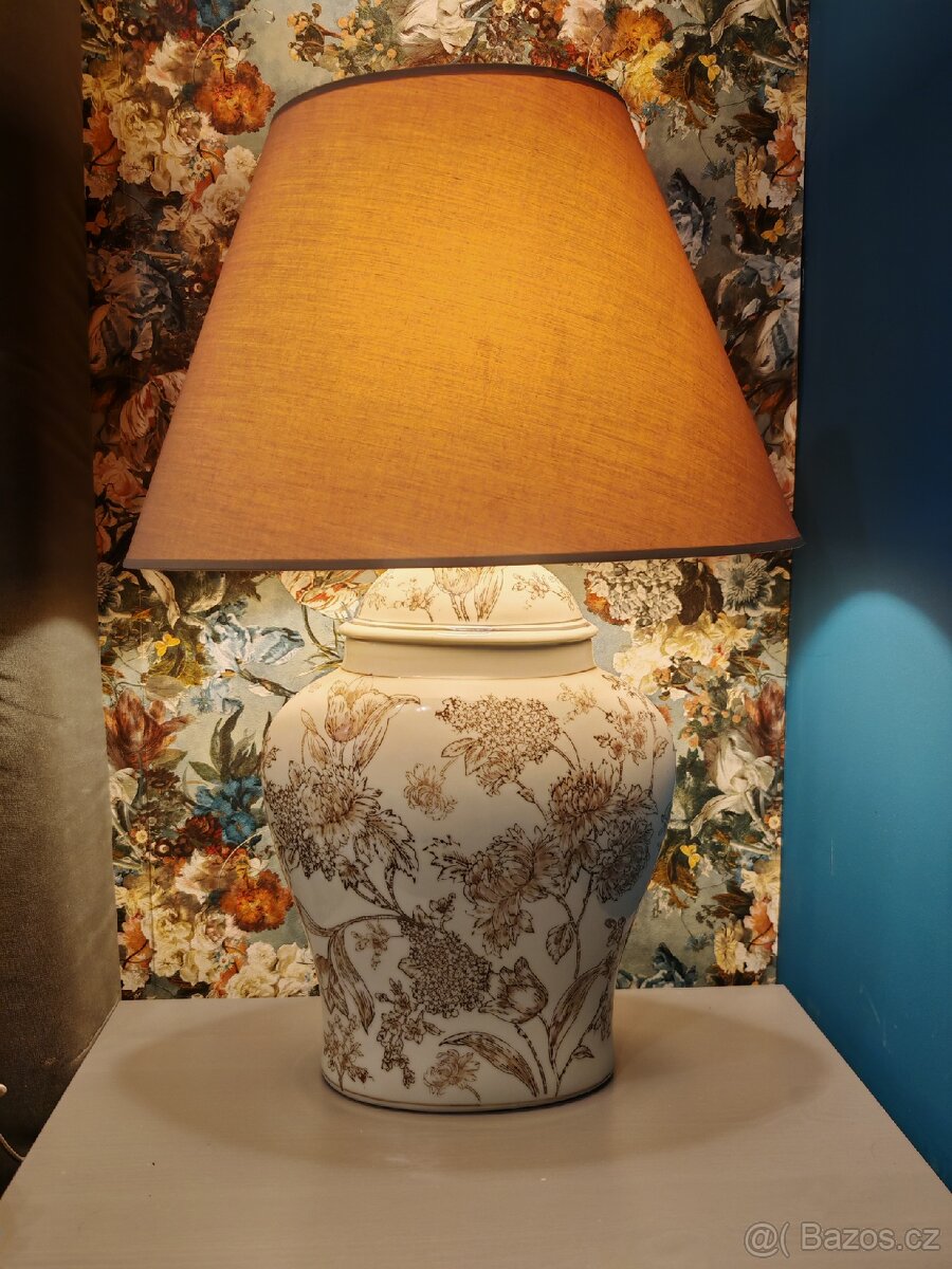 Luxusní keramická lampa - 2 kusy