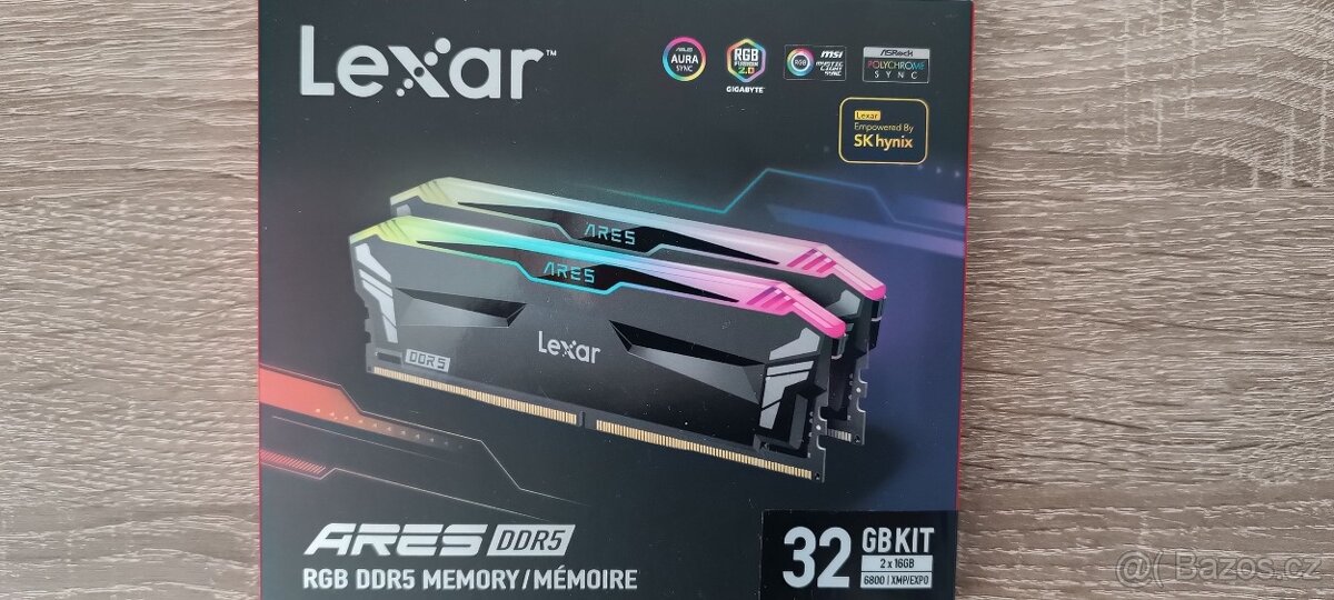 Operační Paměť Ares Lexar 32gb DDR5