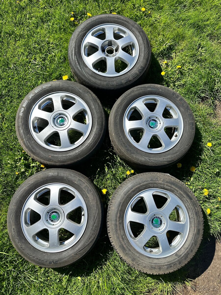 Alu disky Škoda 5x100