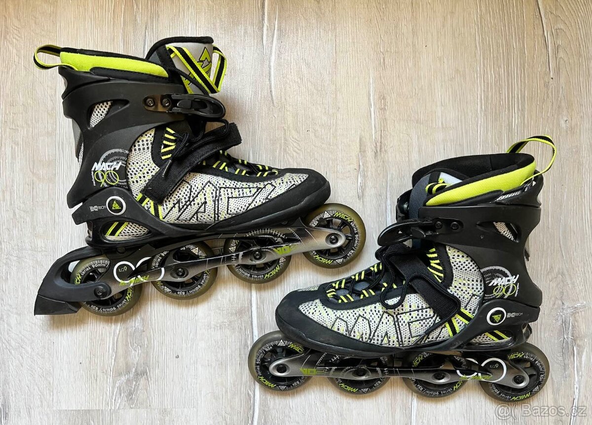 Inline (kolečkové) brusle Mach 90M
