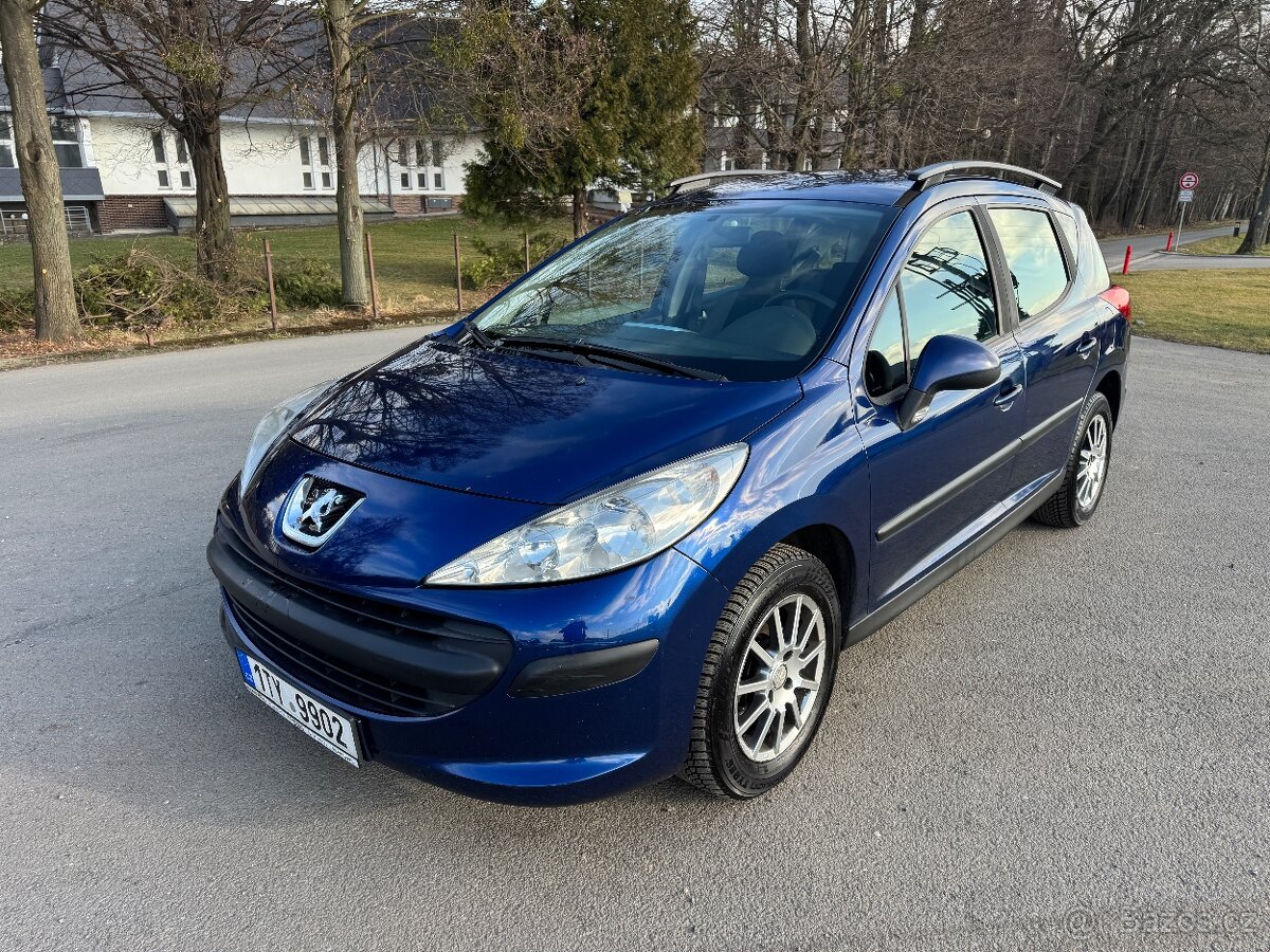 Peugeot 207 SW 1.6 HDI - TAŹNÉ - PĚKNÝ STAV
