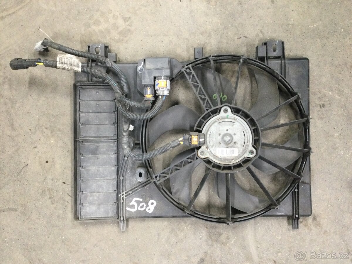 Peugeot 508 2,0 Hdi - ventilátor.
