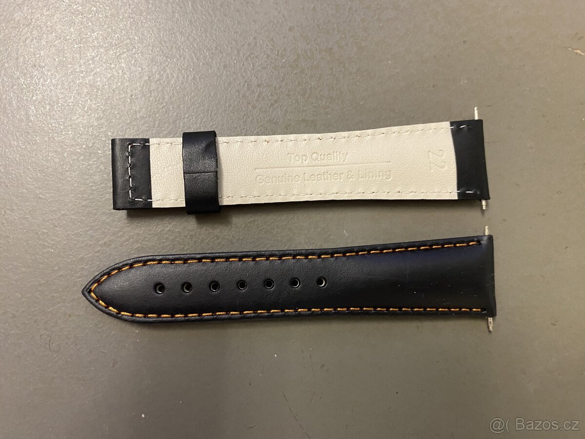 Kožený řemínek na hodinky Omega Seemaster