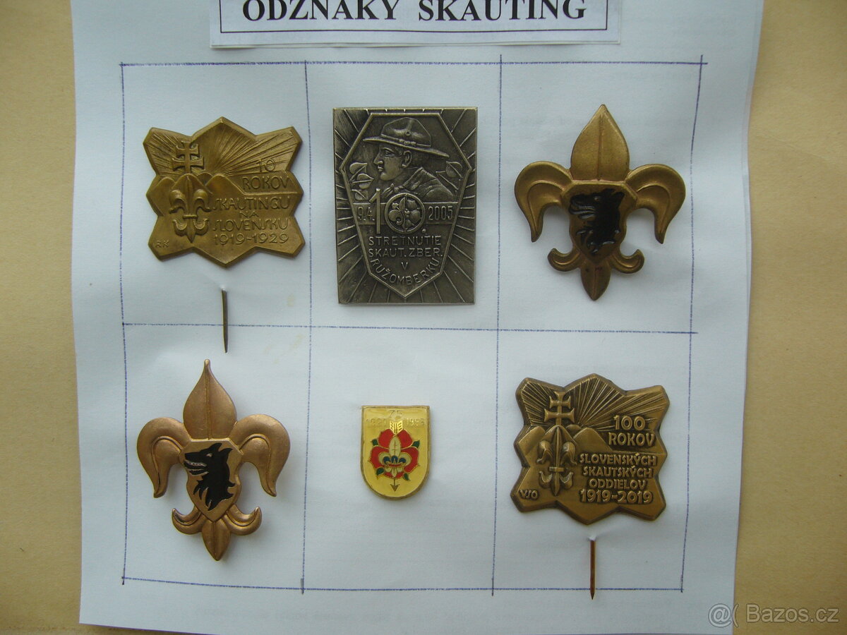 odznaky skauting
