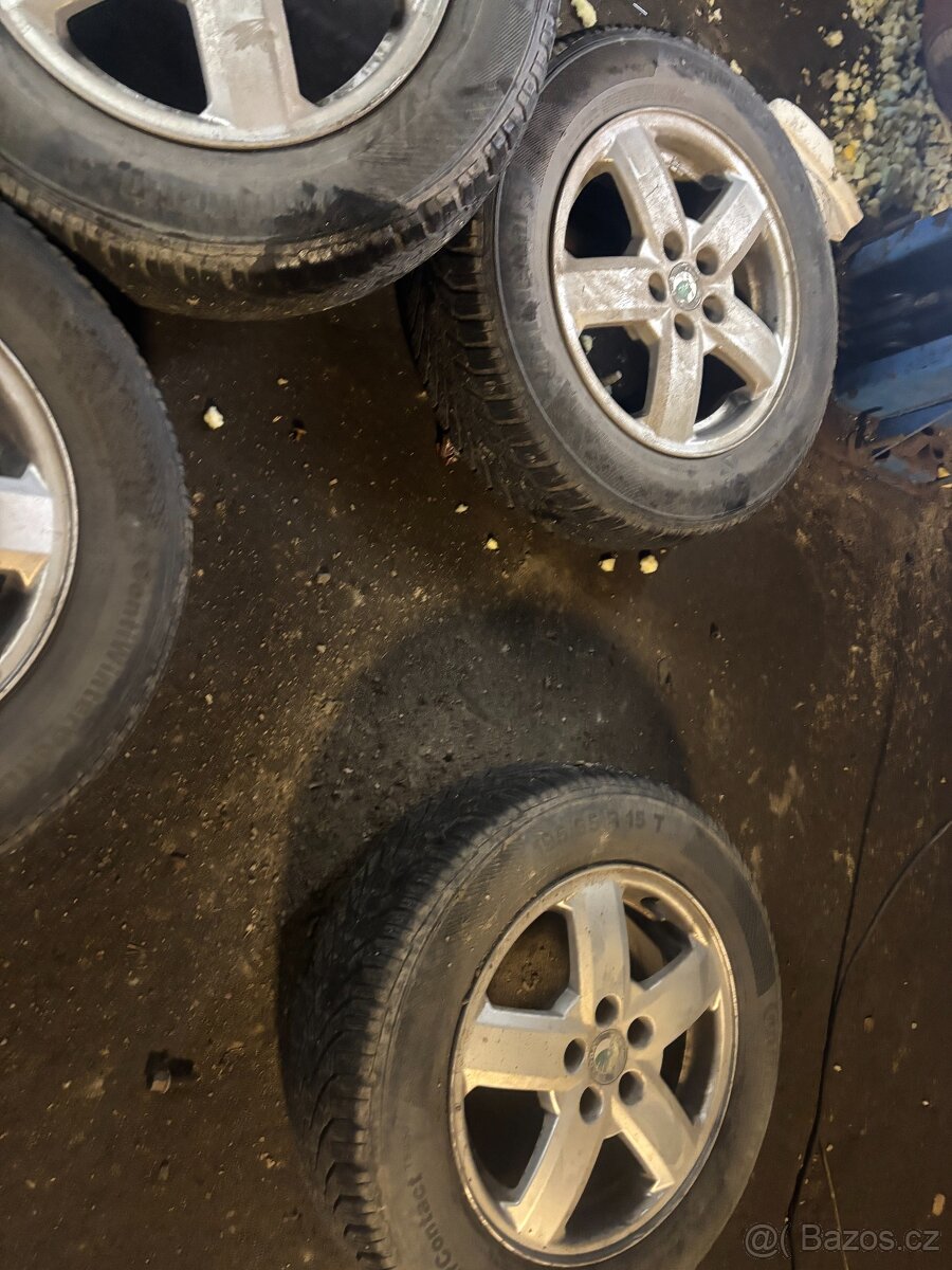 alu kola + pneu 195/65 r 15