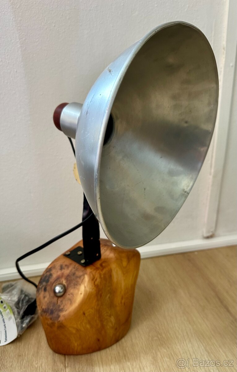 UPCYKL lampa polohovací FUNKČNÍ 2 kuličky