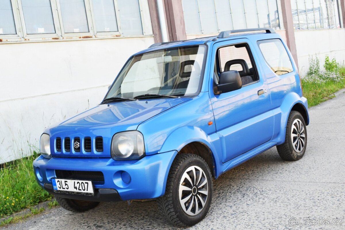Suzuki Jimny 1.3i 4x4/TAŽNÉ/MANUÁL/SERVISKA